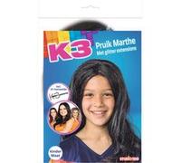 Wig K3 - Marthe avec des extensions de paillettes Noir G