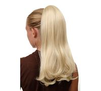 WIG ME UP - BRO-525-613 Extension queue de cheval avec grosse pince très longue lisse volume blond platine