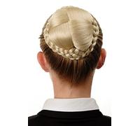 WIG ME UP - Chignon extension tressé peigne blond lumineux N796-88