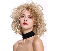 WIG ME UP - DW-2698 Perruque dame courte longueur d'épaules sauvage bou volumineuse mélange de blond