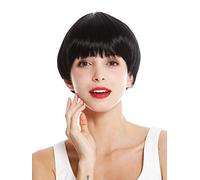 WIG ME UP - GFW2703-1 Perruque dame très courte coupe au bol noir