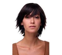 WIG ME UP - Perruque carré dégradé rebelle hirsute env. 20cm brun 49033-2T33