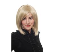 WIG ME UP - Perruque, Carré Plongeant Blond Crêpé, 30Cm