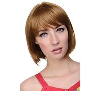WIG ME UP - Perruque carré sexy, frange droite, blond, blond fraise 703-27