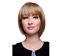 WIG ME UP - Perruque carré sexy, frange droite, blond miel 703-15