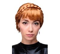Perruque Femmes Conte de Fées Traditionnel Tressé Blond Cuivré Blond GFW2031B