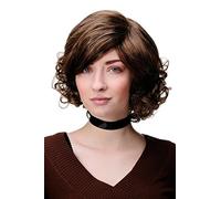 WIG ME UP - Perruque dame mi-longue très mignonne pointes bou s mèches brunes blond foncé raie GFW1646-8H27