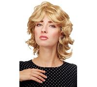WIG ME UP - Perruque dame ondulée volumineuse mi-longue blond doré 81437-24B
