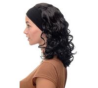 WIG ME UP - Perruque dame serre-tête (maintien) volume boucles hauteur d'épaules mélange de blond BRO-704-27T613