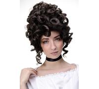 WIG ME UP Perruque de Qualité Perruque Rococo Baroque Noble Braun GFW1675-6