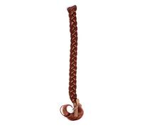 WIG ME UP - SA101-130 Natte tressée avec clip longueur 50cm rouge cuivré