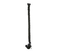 WIG ME UP - SA101-1B Natte tressée tresse avec clip longueur 50 cm noir