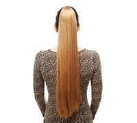 WIG ME UP - T113-25 Postiche/natte, très longue, lisse, pince-papillon, env. 70 cm, blond
