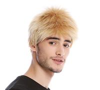 WIG ME UP - WL-3045-24B Perruque homme courte coupe en brosse blonde