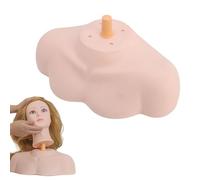 Wig Stand Model Model Model épaule Mannequin Head Stand Wig Head Support Support avec Design de Peau de Simulation pour la Maison et le Salon de Coiffure