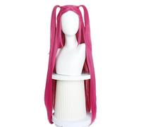 Wig Synthetic Synthetic Wig for Cosplay, Halloween Anime Costume Accessoire, parfait pour les fêtes de rôle et l'utilisation des congrès C