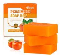 wigarjur Lot de 3 savons kaki pour personnes âgées, déodorant naturel pour le corps et le visage, contrôle les odeurs corporelles, élimine les odeurs corporelles, déodorant pour homme