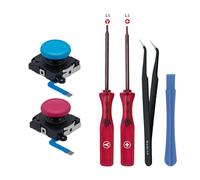 Wigearss 2Pcs Joystick Analogique 3D de Remplacement et Kit d'outils de Reparation pour Manette NS Switch/Switch OLED Joy-Con/Switch Lite. (Pas pour Switch 2)