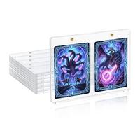 Wigearss 5 Pièces Etui à Cartes de Collection pour Maison, avec Fermeture Magnétique pour Cartes de Jeu 35PT avec Protection UV, Compatibles avec Pokemon, Magic, MTG, Yugioh