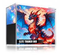 Wigearss Boîte Magnétique de Protection pour Pokémon Elite Trainer Box, Boîte de Rangement en Acrylique Compatible avec Elite Trainer Box