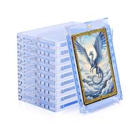 Wigearss Etui à Cartes de Collection avec Fermeture Magnétique pour Cartes de jeu 130PT, Protection contre la Lumière Bleue et les UV (Lot de 10)