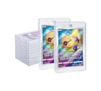 Wigearss Etui à Cartes de Collection avec Fermeture Magnétique pour Cartes de jeu 35PT avec Protection UV 10 Pièces