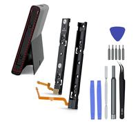 Wigearss Glissières Gauche et Droite pour Nintendo Switch, Rail Coulissant Gauche et Droit avec Câble Flexible, Rails Coulissants Gauche et Droit pour Nintendo Switch