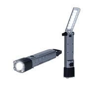 Wigearss Lampes de Travail LED, 6 Modes d’Éclairage, avec Base Magnétique et Crochet Intégré, Baladeuse LED COB Rechargeable Ultra Lumineuse pour Garage, Camping et Urgences