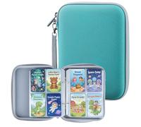 Wigearss Porte-Cartes pour Yoto, 120 Poches Imperméables et Résistantes aux Rayures, Classeur 17,8 × 4,3 × 21,8 cm, Organisateur de Rangement pour Cartes Audio et Cartes à Jouer - Vert