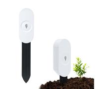 Wigearss Zigbee Capteur Testeur de Sol, Humidité, Température et Humidité Ambiante pour Plantes, Hygromètre Intelligent pour Plantes d'Intérieur Compatible avec Home Assistant Zigbee2mqtt