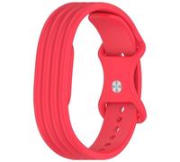 Wigento Bracelet en silicone pour Google Fitbit Air, forme de 8 (rouge), Google Fitbit Air, Silicone, Pas de pierre précieuse