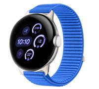Wigento Bracelet pour montre intelligente Google Pixel Watch 4/3/2/1 45 mm et 41 mm fermeture, Eine Grösse, Nylon, Pas de pierre précieuse