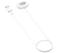 Wigento Câble de charge pour Google Pixel Watch 4 USB A magnétique avec base de charge 1 m Blanc