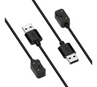 Wigento Câble de charge USB A pour Samsung Galaxy Fit 3 Smart Watch - 55 cm - Noir