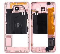 Wigento Cadre central de caméra en verre pour Samsung Galaxy A5 2016 A510F haut-parleur rose pièce de rechange réparation