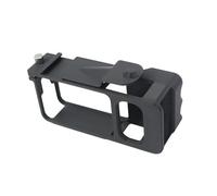 Wigento Cage de support portable pour appareil photo DJI Osmo Action 6 - Accessoire robuste - Noir