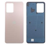 Wigento Coque arrière de rechange pour Motorola Moto G53 Doré