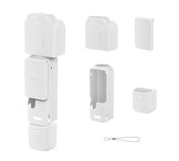 Wigento Coque de protection antichoc en silicone pour appareil photo DJI Osmo Pocket 4 Gris