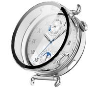 Wigento Coque de protection en plastique pour Huawei Watch GT 6 41 mm + verre dur transparent 9H