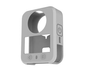 Wigento Coque de protection en silicone pour DJI Osmo 360 - Résistant aux rayures et aux chocs - Gris