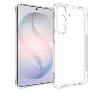 Wigento Coque de protection en silicone pour Samsung Galaxy S26 FE | Résistant aux chocs, protection de l'appareil photo, résistant aux rayures, découpes précises, coque flexible