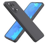 Wigento Coque de protection en silicone TPU pour Xiaomi Poco M6 Pro 4G/Redmi Note 13 Pro 4G Noir