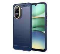 Wigento Coque de protection en TPU pour Xiaomi Redmi A5 4G / Poco C71 - Design brossé - Bleu