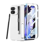 Wigento Coque de protection magnétique complète pour Google Pixel 10 Pro Fold GKK, avec stylet argenté