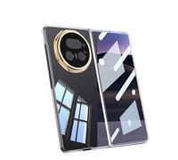 Wigento Coque intégrale ultra fine pour Honor Magic V5 avec verre de protection intégré Transparent
