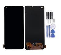 Wigento Écran LCD sans cadre pour Oppo A74 4G - Pièce de rechange tactile - Noir