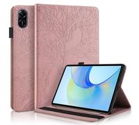 Wigento Étui de protection en cuir synthétique pour Honor Pad X9/X8 Pro Motif arbre Rose