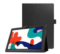 Wigento Étui de protection en cuir synthétique pour Huawei MatePad 2020 10,4" Noir