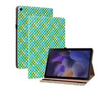 Wigento Étui de protection en cuir synthétique pour tablette Oppo Realme Pad 10.4 Motif Vert