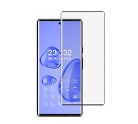Wigento Étui de protection en verre rigide noir pour Google Pixel 6 Pro 4D Premium 0,3 mm H9